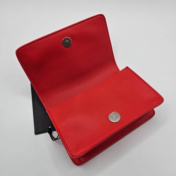 Versace Jeans Couture Red Logo Shoulder Bag - Picture 11 of 14